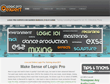 Tablet Screenshot of logicproexpert.com